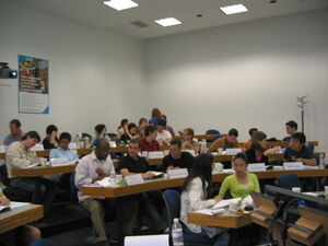 Test Prep Classroom Teaching with Manhattan Elite Prep